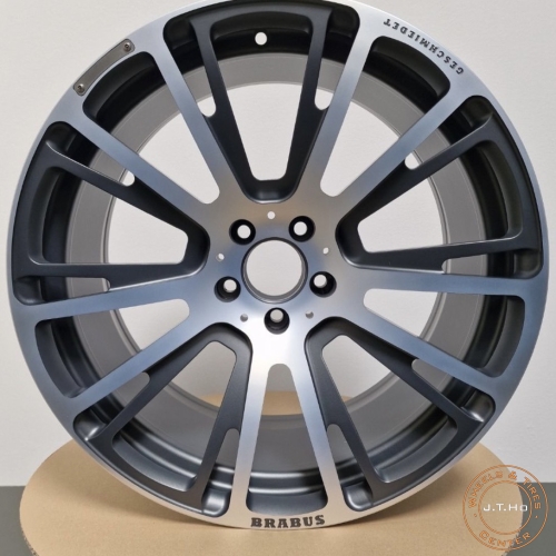 Bộ mâm lướt như mới 20" Chính Hãng Brabus Monoblock R "PLATINUM EDITION" lắp cho Mercedes E S GLC GLB GLA...