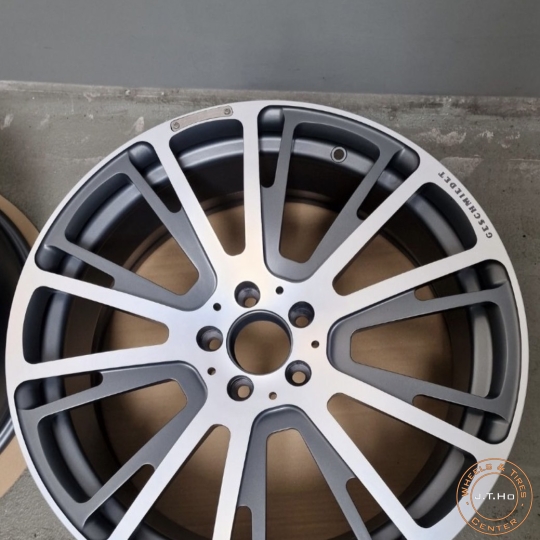 Bộ mâm lướt như mới 20" Chính Hãng Brabus Monoblock R "PLATINUM EDITION" lắp cho Mercedes E S GLC GLB GLA...