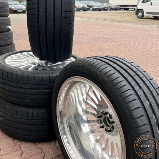 Bộ Mâm Lốp Mới 23" Chính Hãng Mercedes GLS600 Maybach 2022+