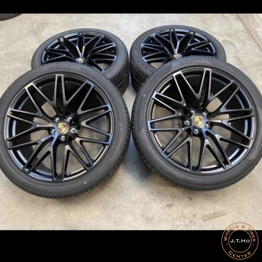 Bộ Mâm Lốp Mới 21" Chính Hãng Porsche Macan III Spyder RS