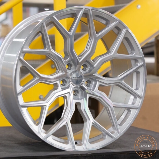 Mâm 22" & 24 Vossen HF2 Silver Polished dành cho Range Rover  Part # HF2-2B48 / Specs 22X10.5 ET38 Part # HF2-4B63 / Specs 24X10 ET32  
