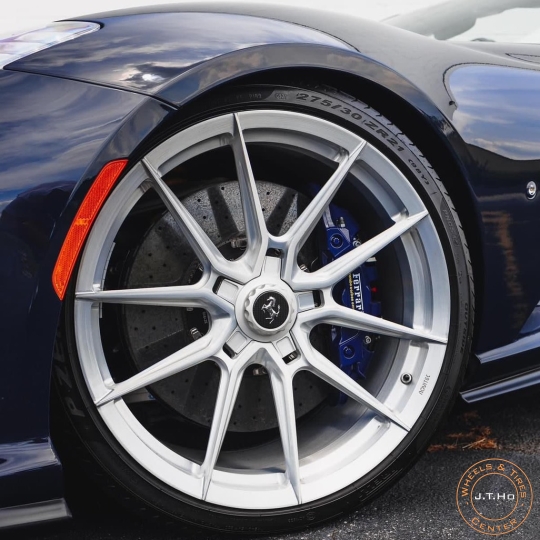 Vossen x Novitec NF10 for Ferrari 812  21/22” wheels.Finishes available Brushed Clear & Gloss Black & Satin Black.